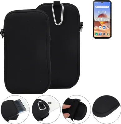 Produktbild von K-S-Trade Neopren-Hülle Handyhülle kompatibel mit Blackview BV9900E Schutzhülle Neoprenhülle Sleeve Schutz-Hülle Gürtel Tasche Case Holster