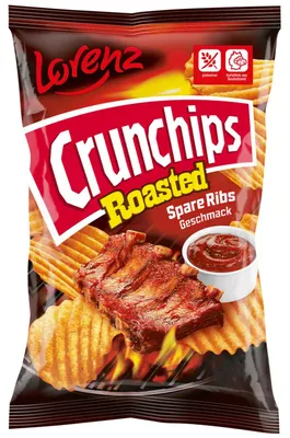 Produktbild von Crunchips Roasted Spare Ribs 110g