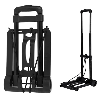 Produktbild von Universelle Sackkarre mit Spanngurt faltbar Traglast 30 kg Stapelkarre Transportkarre Klappbar Transporthilfe