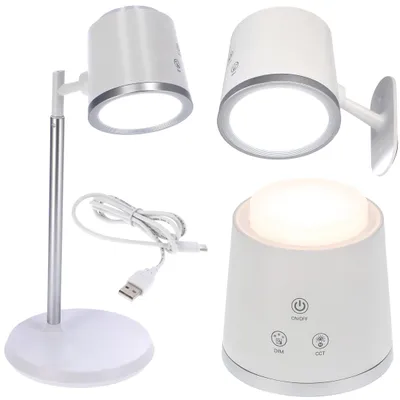 Zdjęcie produktu dla JUMI Lampka biurkowa LED szkolna regulowana wysokość do pracy