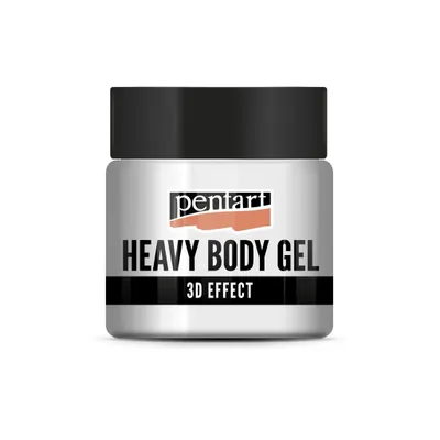 Zdjęcie produktu dla PENTART Heavy Body Gel, błyszczący, 50 ml, przezroczysty