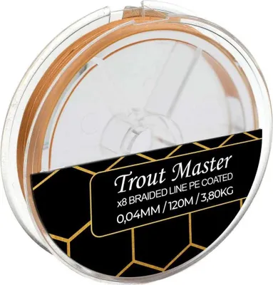 Zdjęcie produktu dla Plecionka Spro Fine Gold X8 120 M Przezroczysta 0,100 mm Przezroczysta 0,100 mm