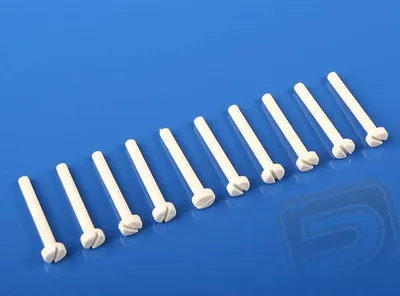 Productafbeelding van M3x25 schroeven, polyamiden, 10 stuks (artikelnummer: 124652)