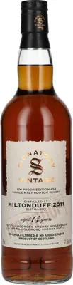 Produktbild von Signatory Vintage 100 Proof Edition MILTONDUFF 14 Years Old Single Malt #54 2011 57,1% Vol. 0,7l