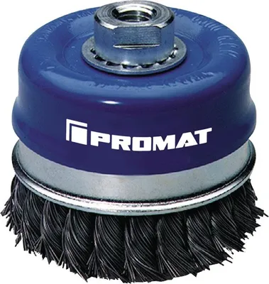 Produktbild von Topfbürste D.65mm Drahtstärke 0,35mm STA 12500min-¹ PROMAT