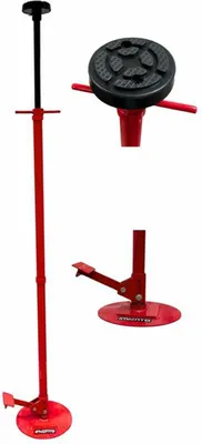 Immagine prodotto di Cavalletto sollevatore telescopico con pedale per auto, supporto assale alto, 750 kg,162-200 cm,Invento
