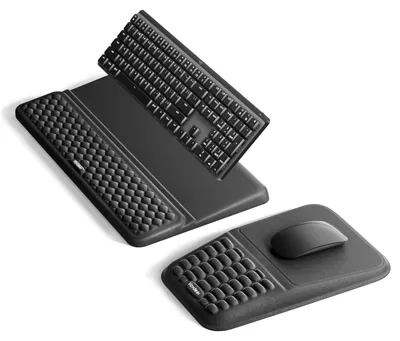 Image de Support-poignet et support pour clavier 2-en-1