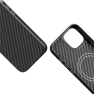 Obrázok produktu pre Epico Hybrid Carbon Magnetic s MagSafe pre Apple iPhone 15 - čierny