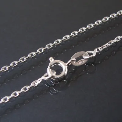 Produktbild von Kette Ankerkette 925 Silber 1,6mm Niklarson Halskette 50cm 18116-50