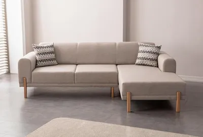 Produktbild von Bequemes Ecksofa mit großzügiger Sitzfläche und stilvollem Design