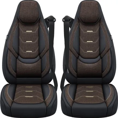 Produktbild von Wohnmobil Sitzbezüge für Aguti GIS-Liner und Milan-Sitze AH12 Schwarz/Braun