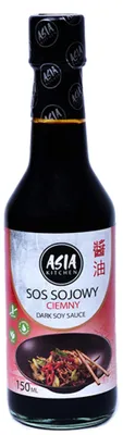 Zdjęcie produktu dla Sos sojowy ciemny 150ml - Asia Kitchen