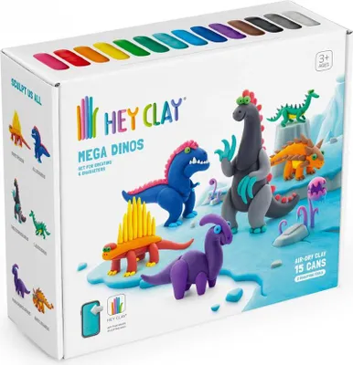 Produktbild von TM TOYS Hey Clay-Set Mega Dinos HCL15017