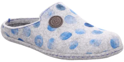 Produktbild von Rohde Damen Pantoffel Hausschuh Filz gepunktet lose Einlagen Follonica 7035, Grö