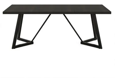 Obrázek produktu pro Jídelní stůl HOGA-J0320, 81,5 x 182,4 x 73,4 cm, černý
