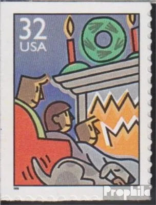 Produktbild von Briefmarken USA 1996 Mi 2789BElo postfrisch Weihnachten