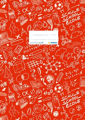 Produktbild von Heftschoner A4 Schoolydoo rot Packung mit 25 Stück