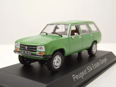 Produktbild von Norev 475430 Peugeot 504 Break Dangel Kombi 1980 grün metallic 1:43
