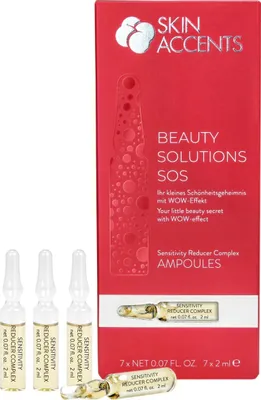 Image de Inspira cosmetics 9919 Skin Accents Beauty Solutions SOS ampoules effet WOW