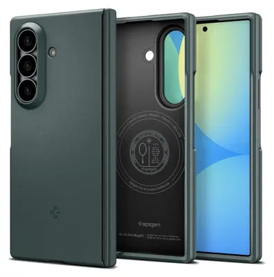 Immagine prodotto di Spigen Air Fit Pro (Mag Fit), custodia, Samsung, Galaxy Z Fold 8 Ultra, 20,3 cm (8"), verde scuro