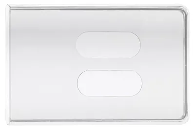 Produktbild von Transparente Kartenhülle für zwei Karten