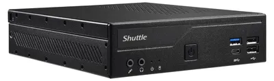 Image de Shuttle Barebone slim DH610 Intel/SO-DDR4/black
