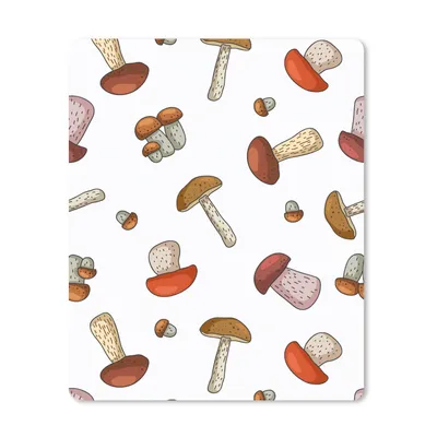 Produktbild von MuchoWow® Mauspad Mousepad Pilz - Muster - Cartoon 30x40 cm - Mousepads - Maus Mat - Pad - Mausunterlage - Mausmatten