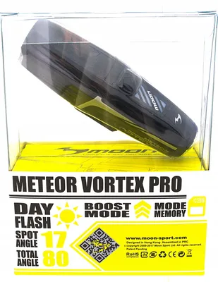 Zdjęcie produktu dla Lampka Rowerowa Do Przodu MOON VORTEX PRO Lampka rowerowa przednia 1300 lm