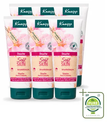 Obrázek produktu pro 6 kusů sprchového gelu Kneipp Mandelblüte, 75 ml, balení