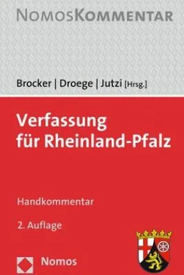 Produktbild von Verfassung für Rheinland-Pfalz