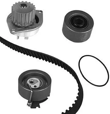 Produktbild von METELLI 30-0683-1 Zahnriemensatz + Wasserpumpe passend für PEUGEOT 206 Schrägheck (2A/C) 206 CC (2D) 307 CC (3B) für CITROËN C3 I Schrägheck (FC, FN)