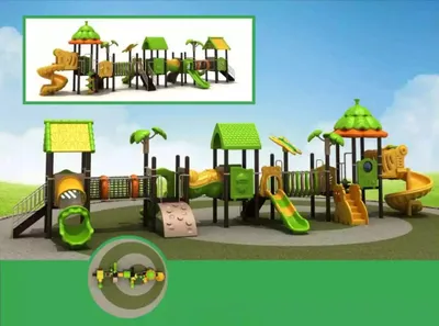 Produktbild von Spielplatz Spielturm Rutsche Kletterturm Turm Spielhaus Spielplatz Garten