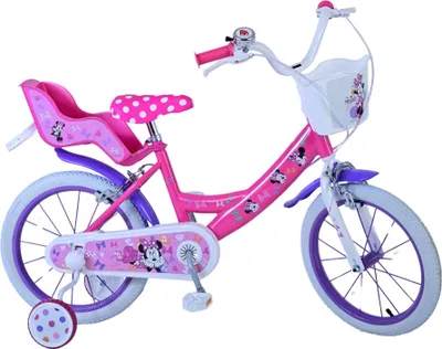 Produktbild von Minnie Cutest Ever! Kinderfahrrad - Mädchen - 16 Zoll - Rosa - Zwei Handbremsen
