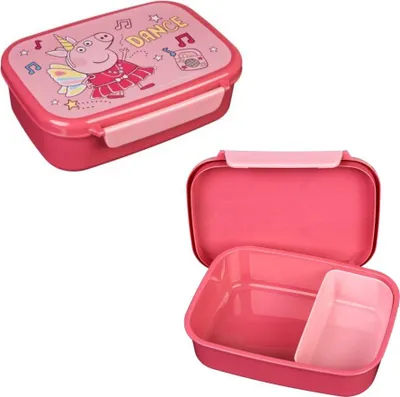 Produktbild von Scooli Peppa Pig 4043946302254, Brotdose, Pink, Abbildung, Rechteckig, 1 Stück(e)