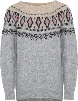 Image de Pull pour femmes Jalene - bleu clair multicolore, XS/S
