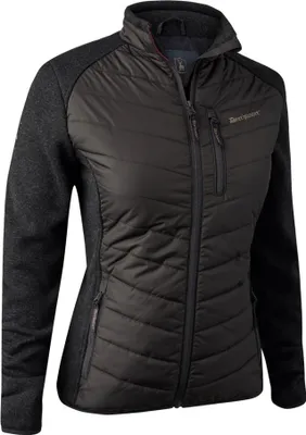 Produktbild von Deerhunter Lady Caroline Wattierte Jacke, Damen Jacke in vier Farben, Farbe:Brown Leaf, Größe:44