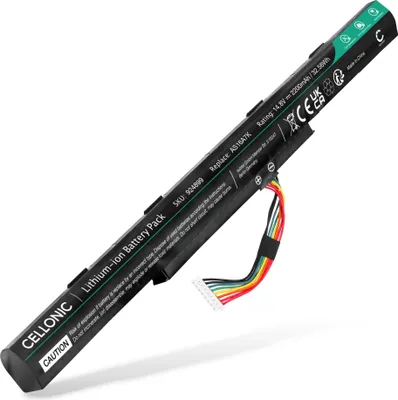 Immagine prodotto di CELLONIC 1x Batteria per PC portatile Compatibile con Acer Aspire E5-575G, Aspire E5-475G, Aspire E5-523G, AS16A5K – (2200mAh, 14.8V)