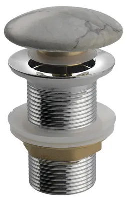 Produktbild von Sapho DALMA Ablaufgarnitur 5/4“ klick-klack, Grigio