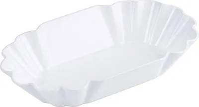 Produktbild von Contacto Pommes frites-Schale WE*TURN® - Mehrweg Polypropylen, weiß, 14 x 9 x 3 cm, 0,15 l, mikrowellen- und spülmaschinengeeignet