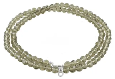 Produktbild von Esprit Damen Kette Collier Charm Silber Taupe Stones ESNL91755I800