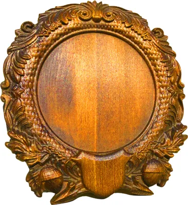 Produktbild von Ein Brett für eine Trophäe in Form eines Hirsches, Rehs, Bocks oder Damhirsches. rustic Wer-3-18R