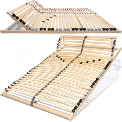 Produktbild von Coemo 7-Zonen Lattenrost ERGO K 140x200, zerlegt, Kopfteil verstellbar, 28 Leisten