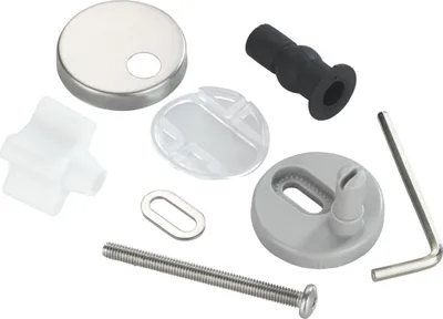 Produktbild von WENKO Fix-Clip Befestigung für WC Sitz Toiletten Klo Deckel Brillen Halterung