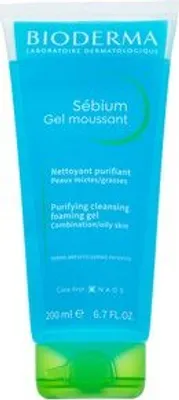 Obrázok produktu pre Bioderma - SÉBIUM Gel Moussant Purifying And Foaming Gel ( zmiešaná a mastná pleť ) - Čistiaci penivý gél 200ml