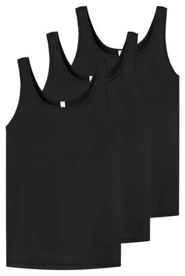 Produktbild von Schiesser 3er Pack Unique Mirco Unterhemd / Top Innovatives Stretch Material, Optimaler Halt und hohe Flexibilität, Weiches Tragegefühl