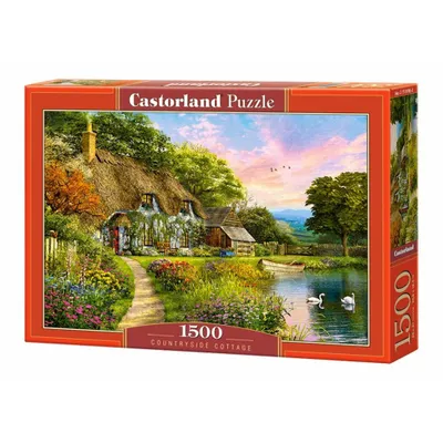 Produktbild von CASTORLAND Puzzle Landhaus 1500 Teile