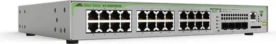 Zdjęcie produktu dla Allied Telesis GS970M, Zarządzany, L3, Gigabit Ethernet (10/100/1000), Możliwości montowania w stelażu, 1U