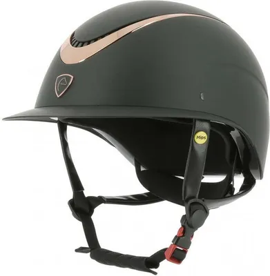 Obrázok produktu pre Equitheme Wings M lesklá prilba čierna 58-60 cm čierna 58-60 cm
