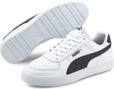 Produktbild von Puma Caven Sneakers Uni weiß schwarz Gr 40