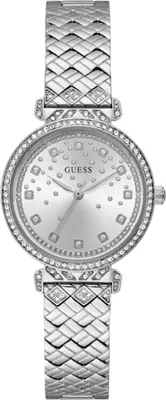 Zdjęcie produktu dla Zegarek  Guess GW0763L1 CYRKONIE srebrny